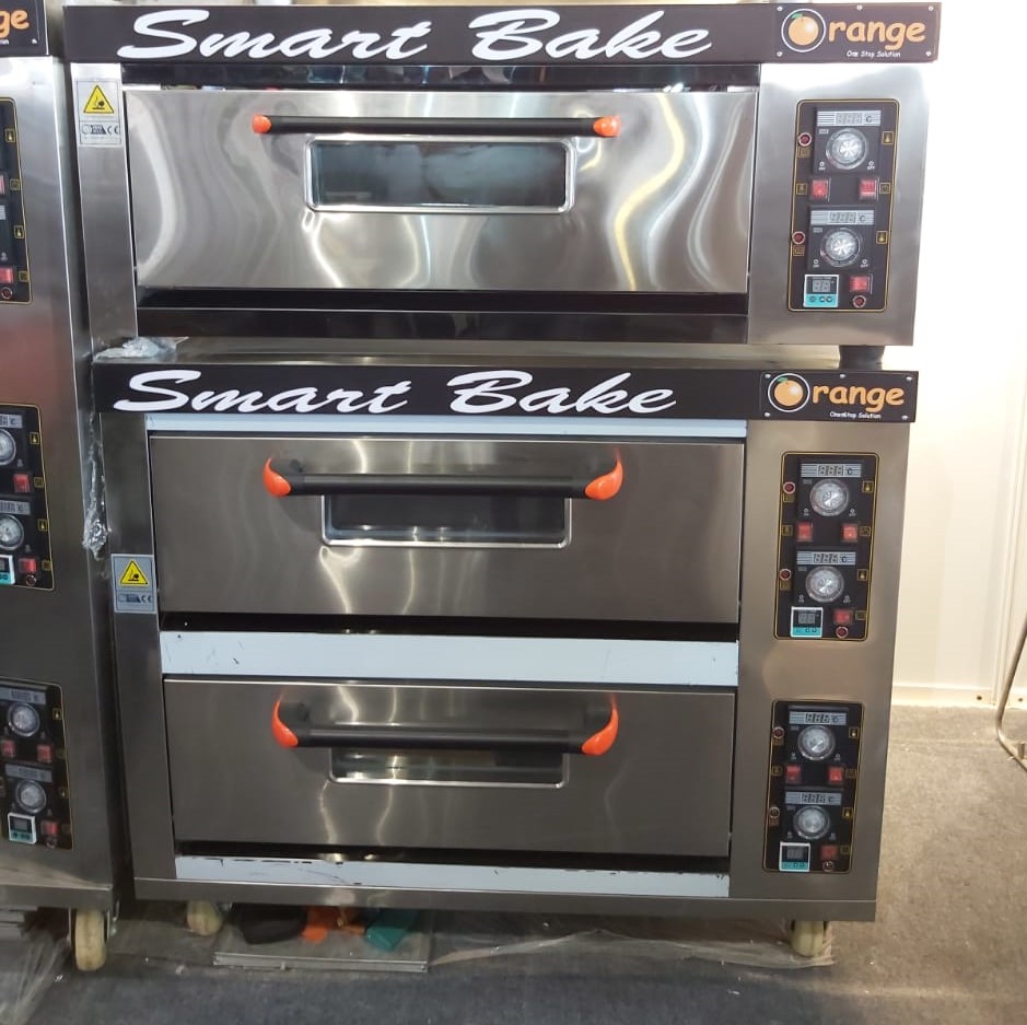 Triple Deck Oven - Automatic Grade: Semi Automatic