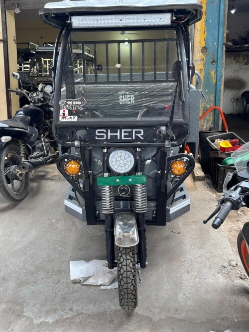 Sher E-Cart Loader - Battery Capacity: 105 Ampere-Hour  (Ah)