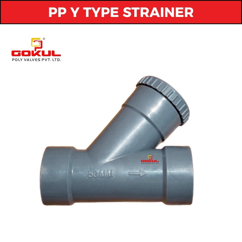 Gokul Pp Y Type Strainer Threaded End