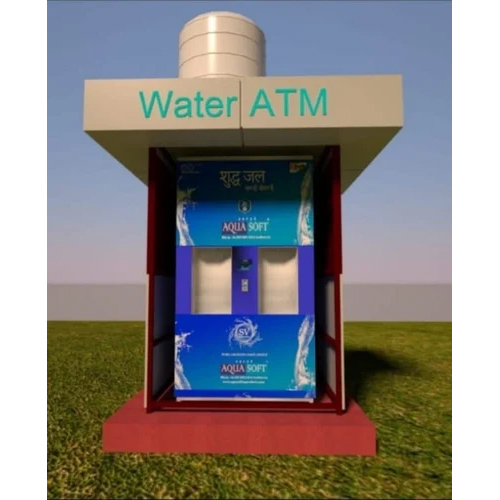 Coin Operated Water Vending Machine - Color: Blue