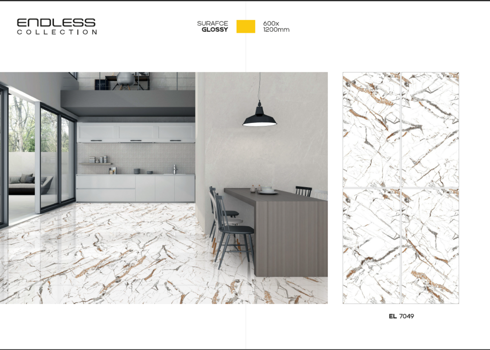 600 X 1200  GLOSSY CERAMIC FLOOR TILES
