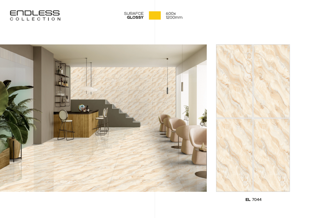 600 X 1200  GLOSSY CERAMIC FLOOR TILES