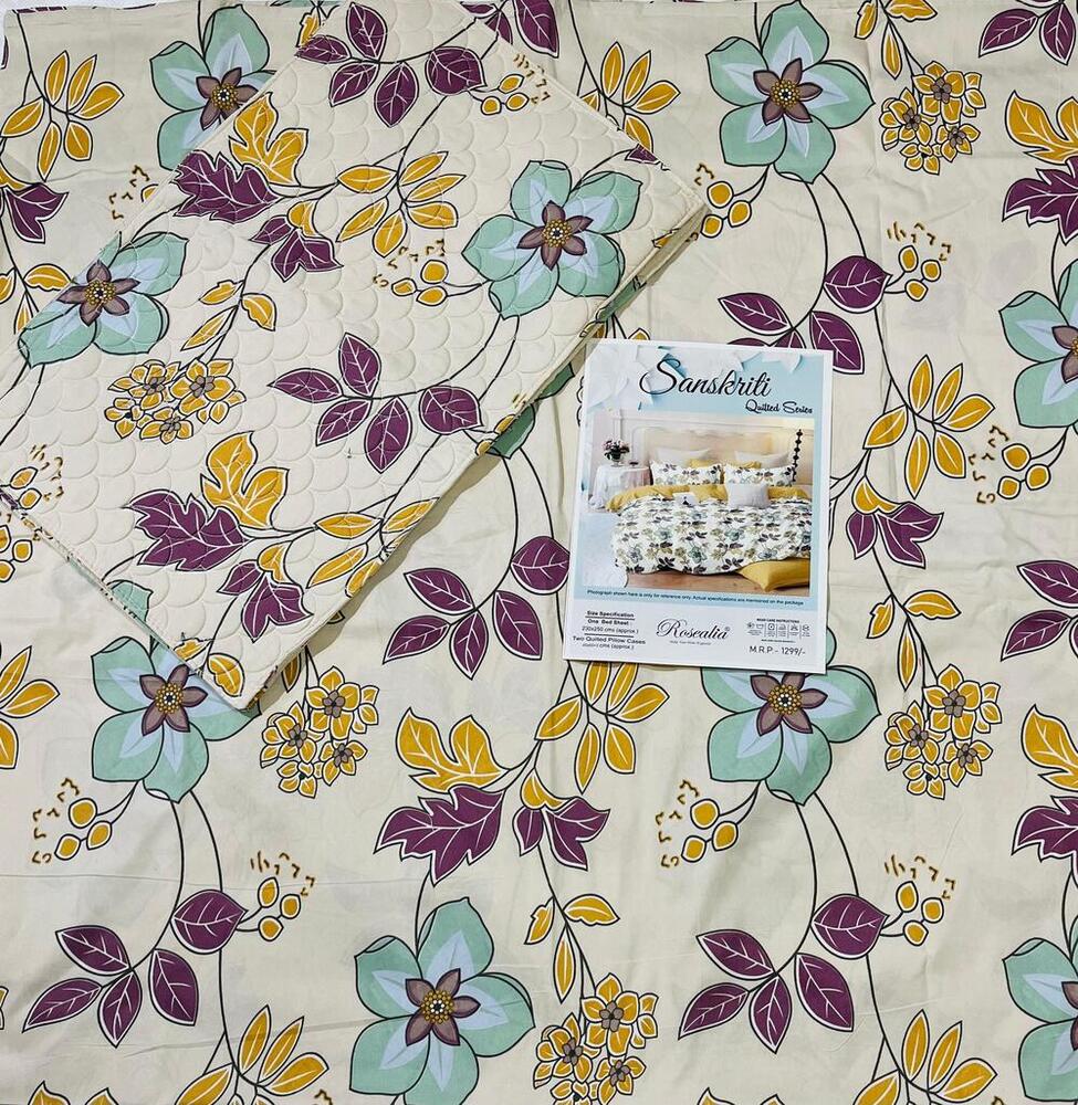Cotton Bedsheet - Color: Black