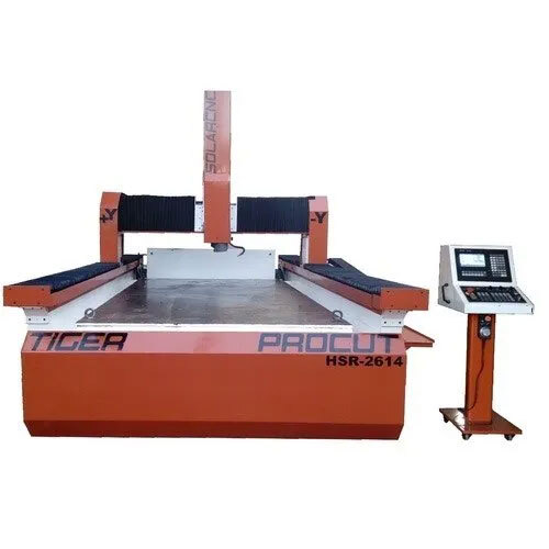 Cnc Stone Router Machine - Color: Orange