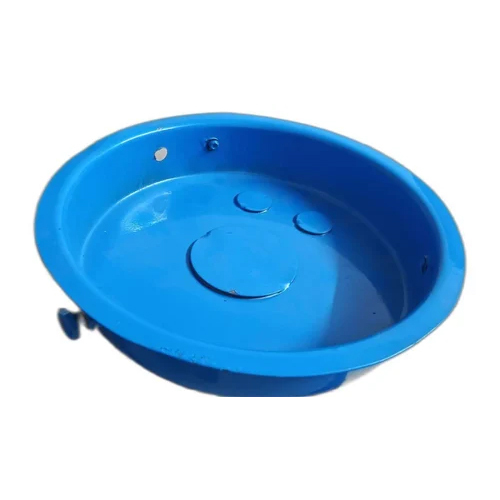 Blue Powder Coated Bore Caps - Material: Mild Steel