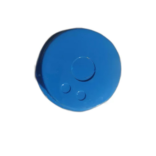 Ms Bore Cap - Mild Steel, Standard Size, Blue Color | Round Shape, Designed for Industrial Applications, Reliable Performance