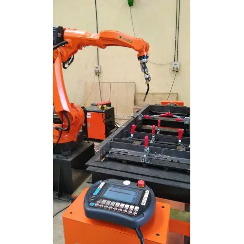 Welding Robot - Mild Steel, 1.4 Mtr Arm Length, Orange Color, 6 Axis, 170 Kg Weight , High Precision And Speed, Flexible Programmability, Enhanced Safety