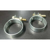 Heavy Duty Hose Pipe Clamp - Color: Silver