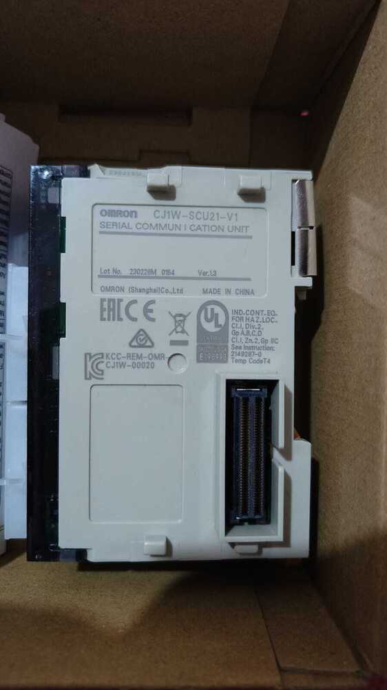 OMRON SERIAL COMMUNICATION UNIT PLC, CJ1W-SCU21-V1