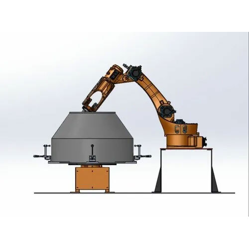 6 Axis Mig Robot With Rotary - Automatic Grade: Automatic