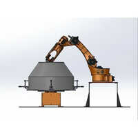 6 Axis MIG Robot With Rotary