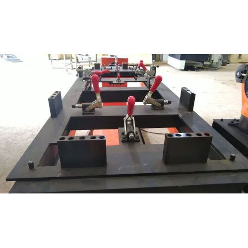 Positioner Fixture For Base Frame Mig Welding - Application: Industrial