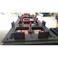 Positioner Fixture For Base Frame MIG Welding