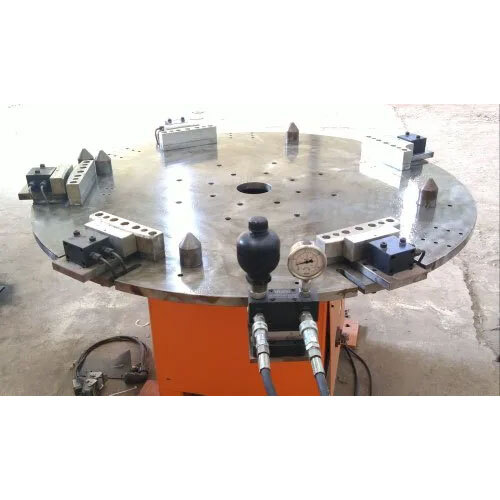 Rotary Fixture For Mig Welding - Color: Silver
