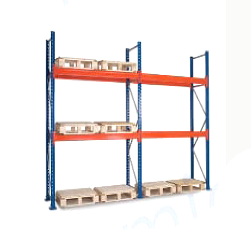 Pallet Rack - Color: Orange And Blue