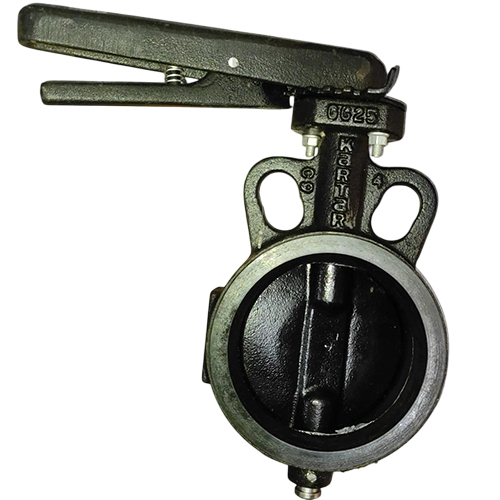Butterfly Valve - Color: Black