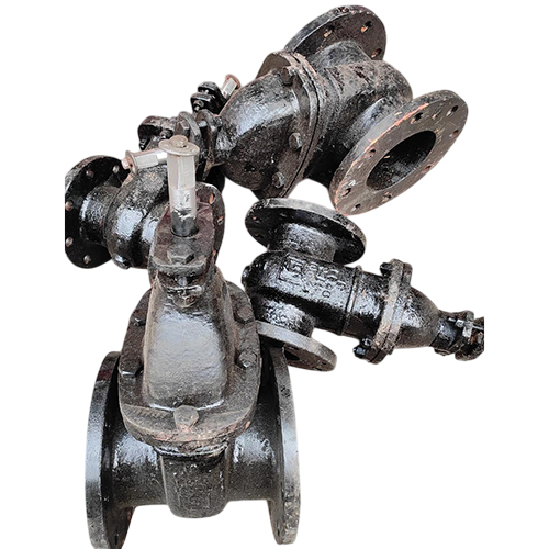 Gate - Sluice Valve - Color: Black