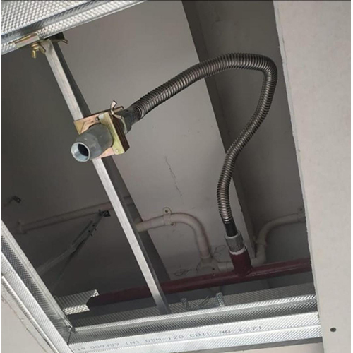 Fire Flexible Pipe - Color: Silver
