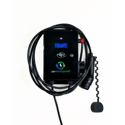 Zerofootprint 7.4 Kw Rfid  Ac Type 2 Electric Car Charger - Input Voltage: 220 Volt (V)