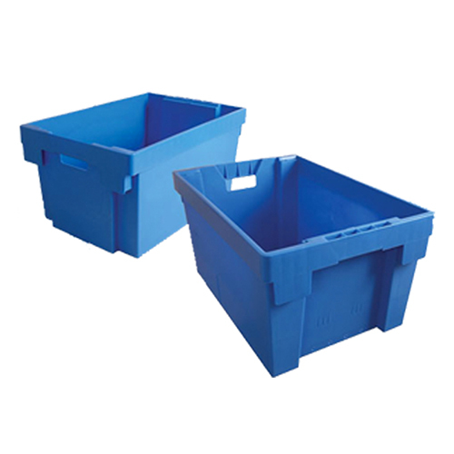Blue Plastic Corrugated Boxes - Coating Type: Colour Coated