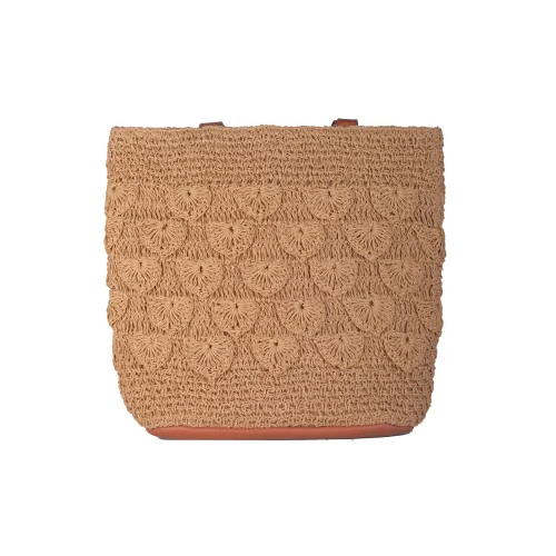 Crochet Raffia Shoulder Bag
