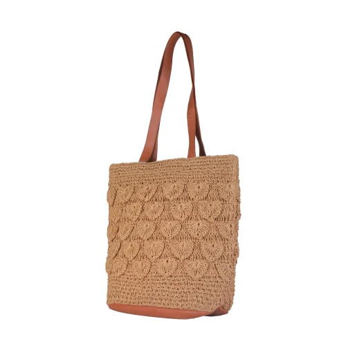 Crochet Raffia Shoulder Bag