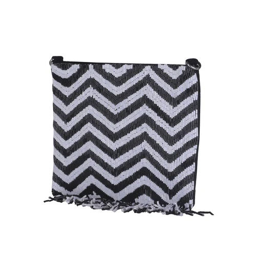 Beads Embroidered Sling Bag