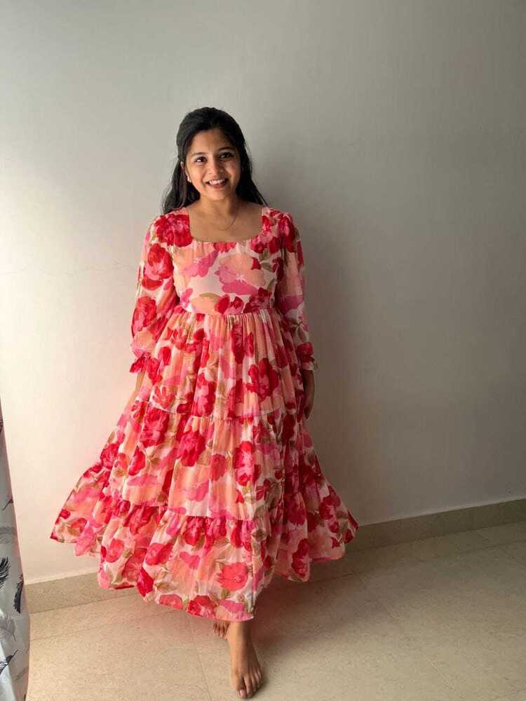 Flora Twirl Dress - Color: Pink