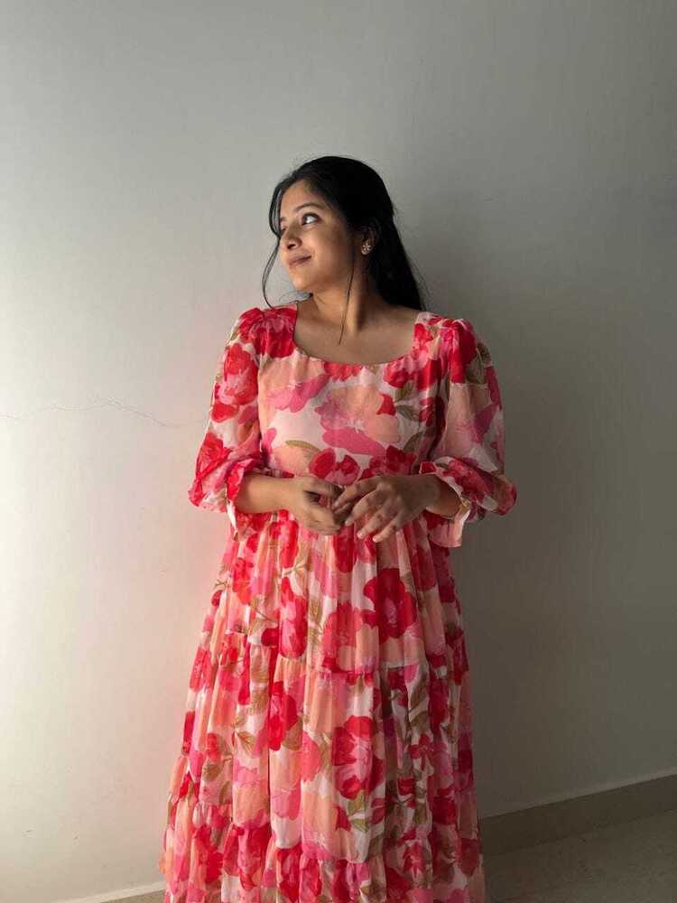 Flora Twirl Dress - Color: Pink