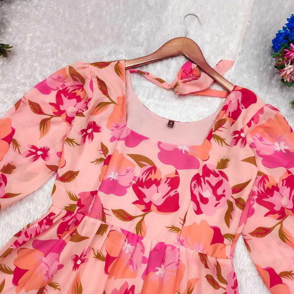 Flora Twirl Dress - Color: Pink