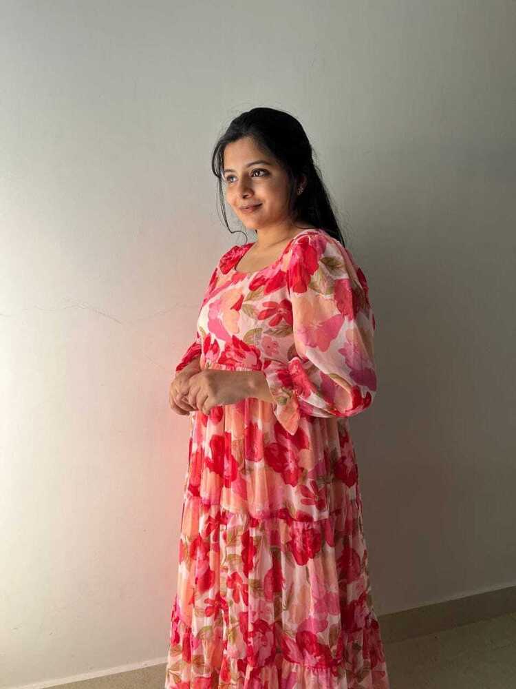 Flora Twirl Dress - Color: Pink