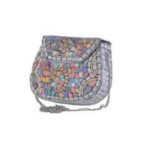 Multicolor Stone Sling Bag