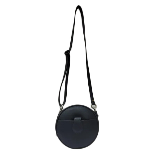 Black Color Vegan Leather Sling Bag