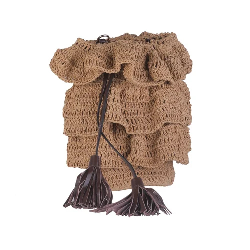Crochet Raffia Potli Bag