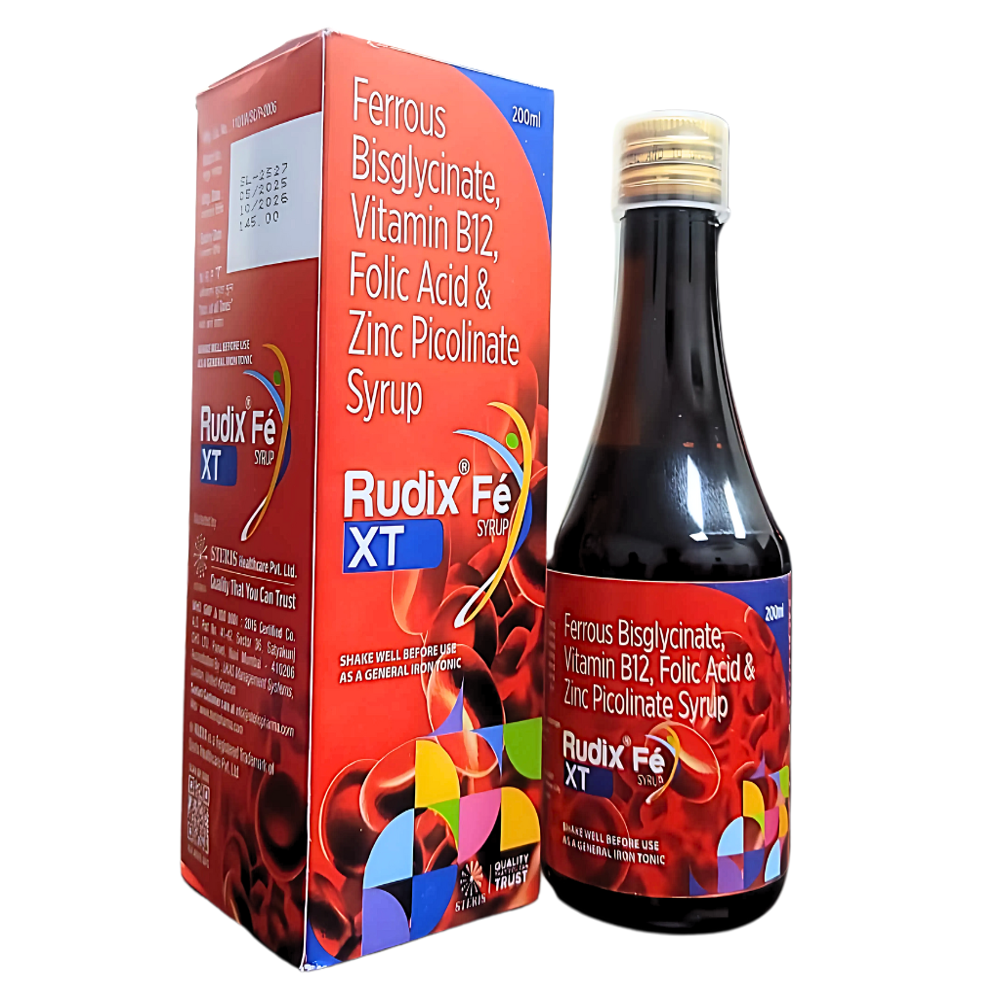 Ferrous Bisglycinate, Vitamin B12, Folic Acid & Zinc Picolinate Syrup