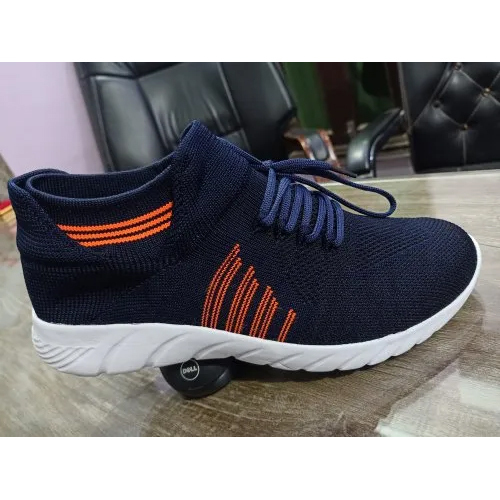 Men Eva Sports Shoes - EVA Insole and Outsole, Sizes 6-10, Blue Color | Lace Closure, Anti-Slip, Tear Resistance, Washable Design