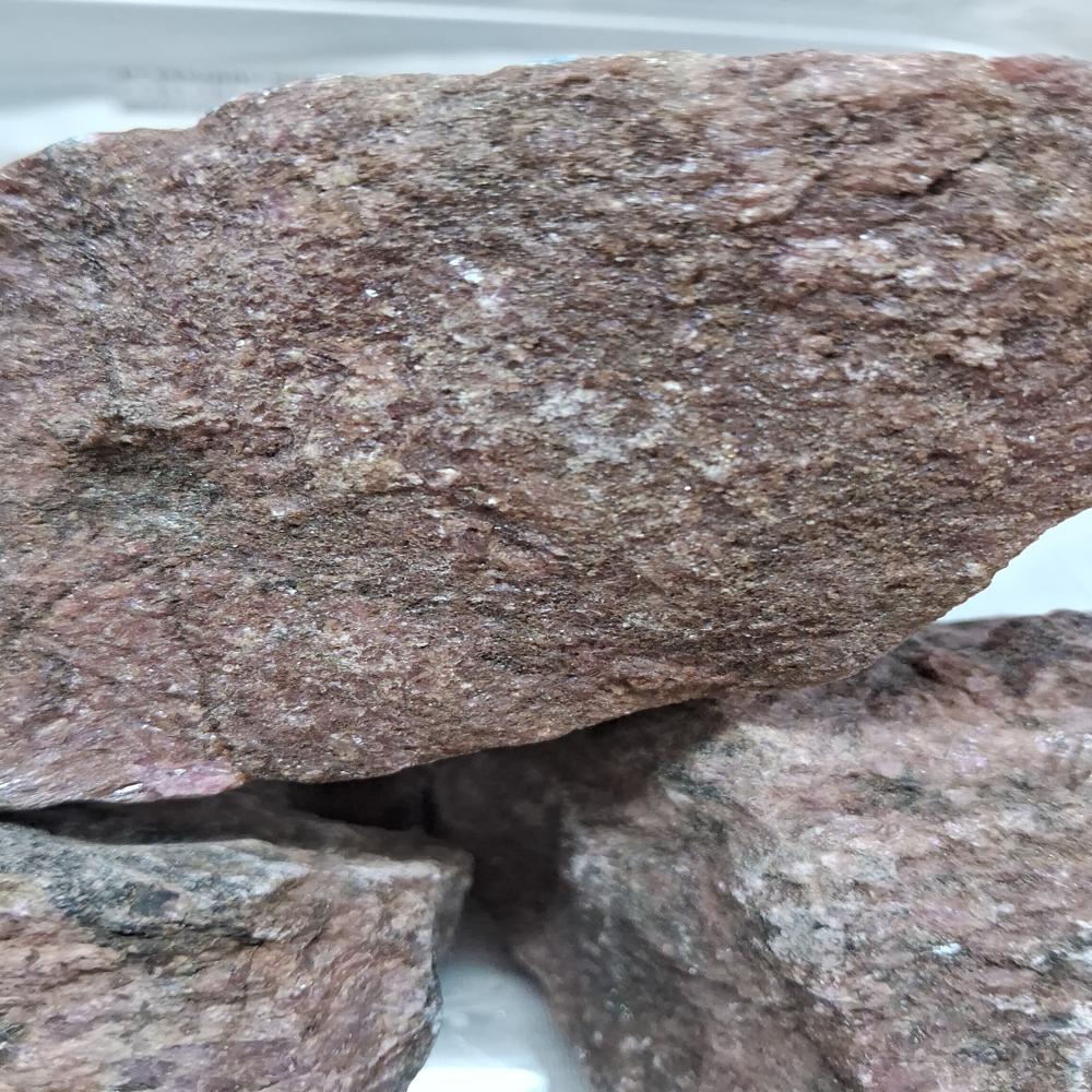 Rhodonite raw stone