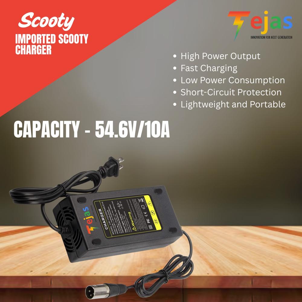 INDIAN  SCOOTY CHARGER 54.6V/10A