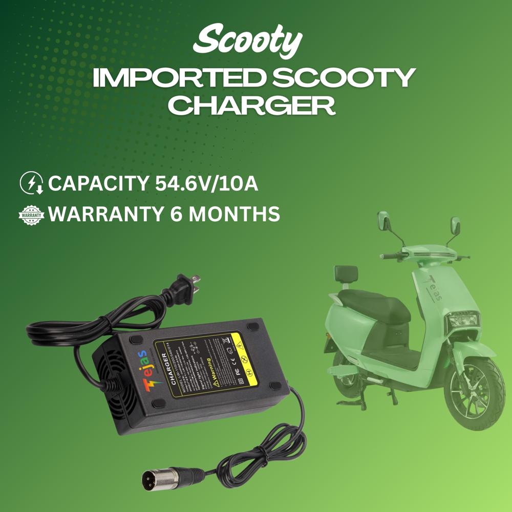 INDIAN  SCOOTY CHARGER 54.6V/10A