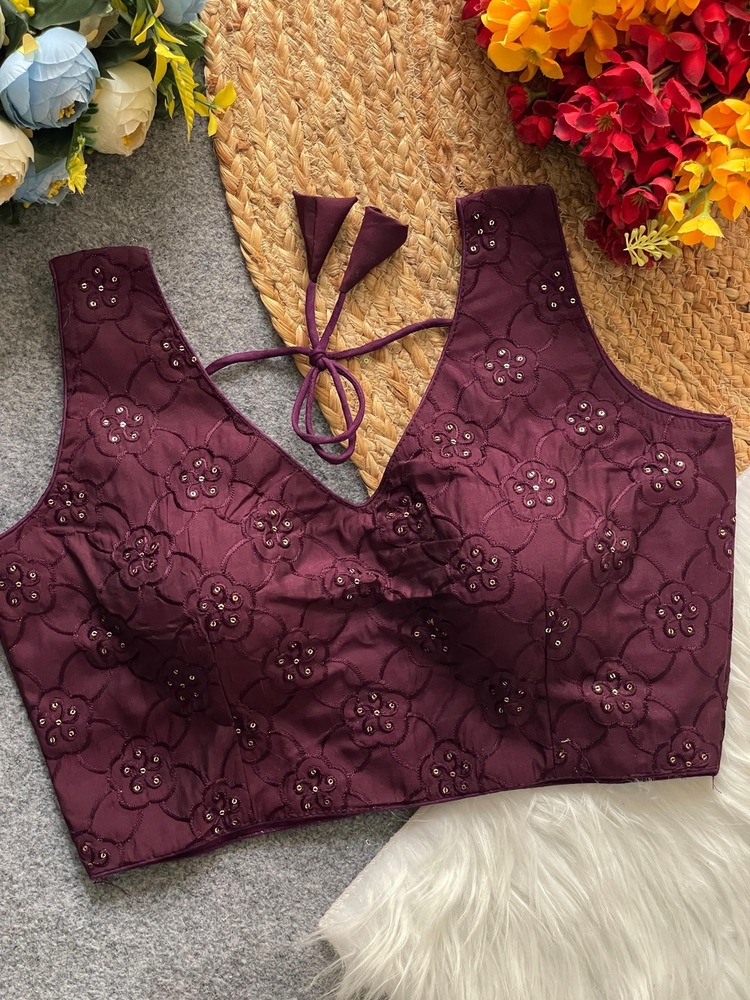 Classic Look Blouse - Color: Multi Color