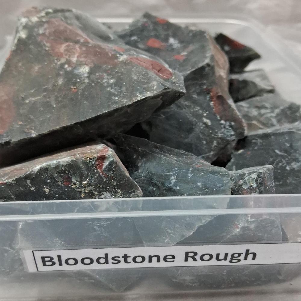 Bloodstone Rough - Color: Grey