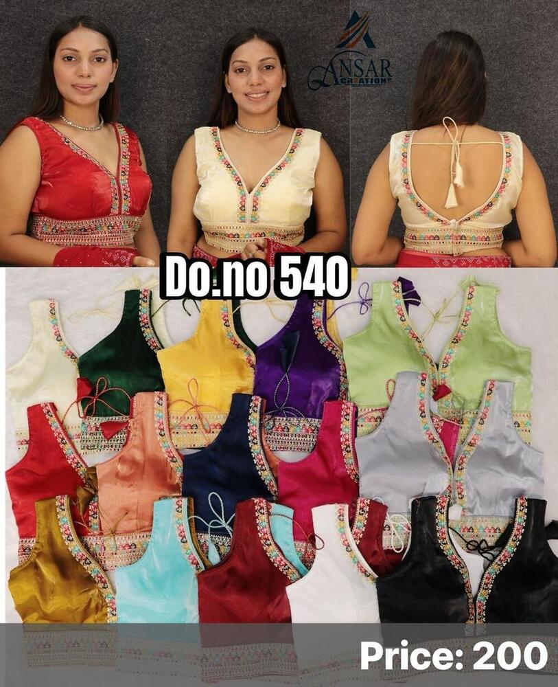 Embroidery Multi work blouse