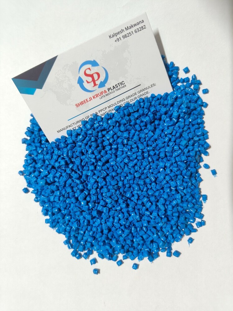 Sky Blue PP Reprocess Granules