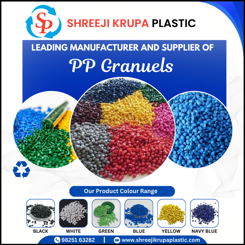 Sky Blue PP Reprocess Granules