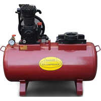 1.0 Hp Industrial Air Compressor - Color: Red