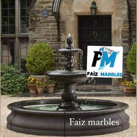 Black Marble Fountain