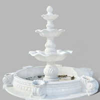 White Marble Fountain