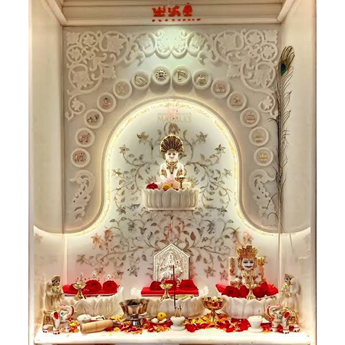Modern Marble Home Temple