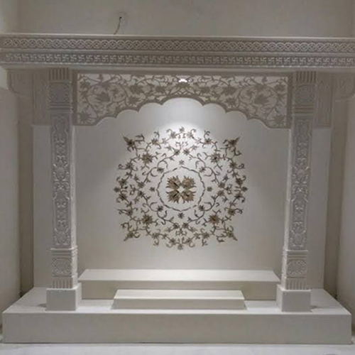 Modern Marble Home Temple