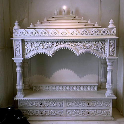 Modern Marble Home Temple
